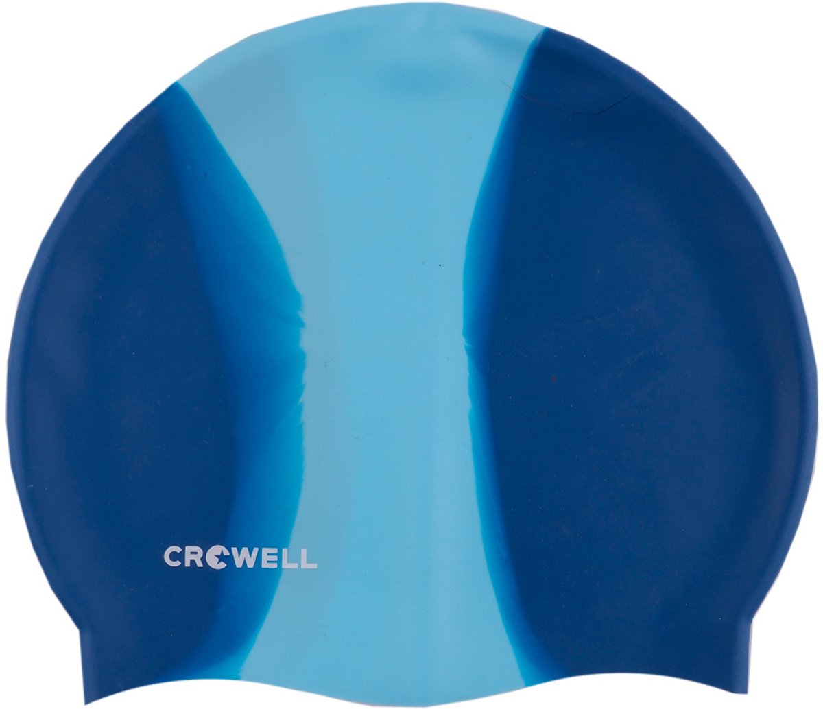 Crowell Badmuts Zwem Siliconen Multi Flame Donkerblauw-Blauw kol.04