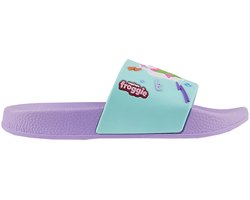 Coqui Slippers Kinderen Ruki j.Paars-Mintgroen - Maat 24-25