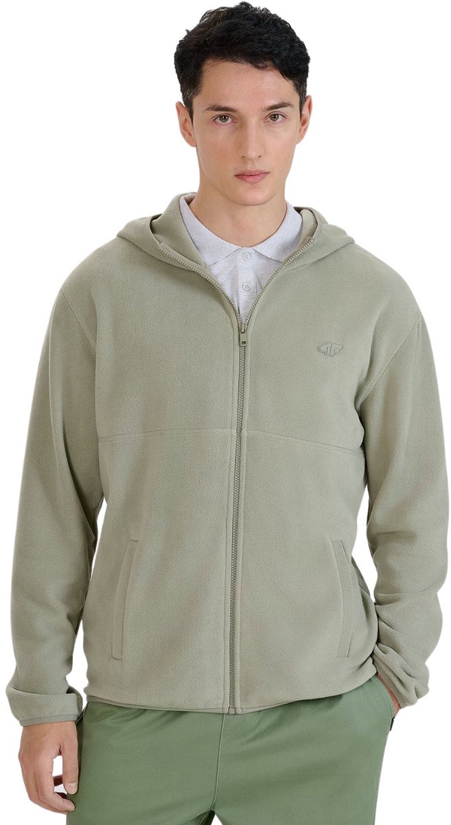 4F Fleece Heren Olijfgroen