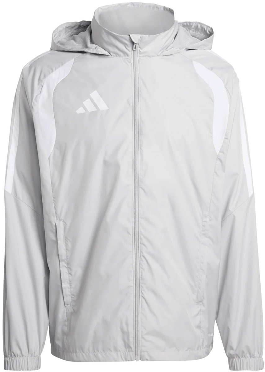 adidas Jas Kinderen Tiro 26 League Windbreaker Grijs - Maat 164cm