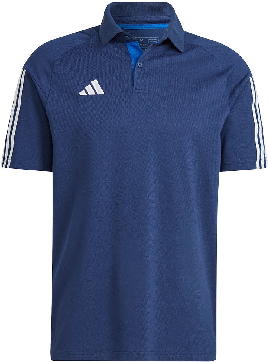 adidas T-shirt Heren Tiro 23 Competition Poloshirt Donkerblauw - Maat L