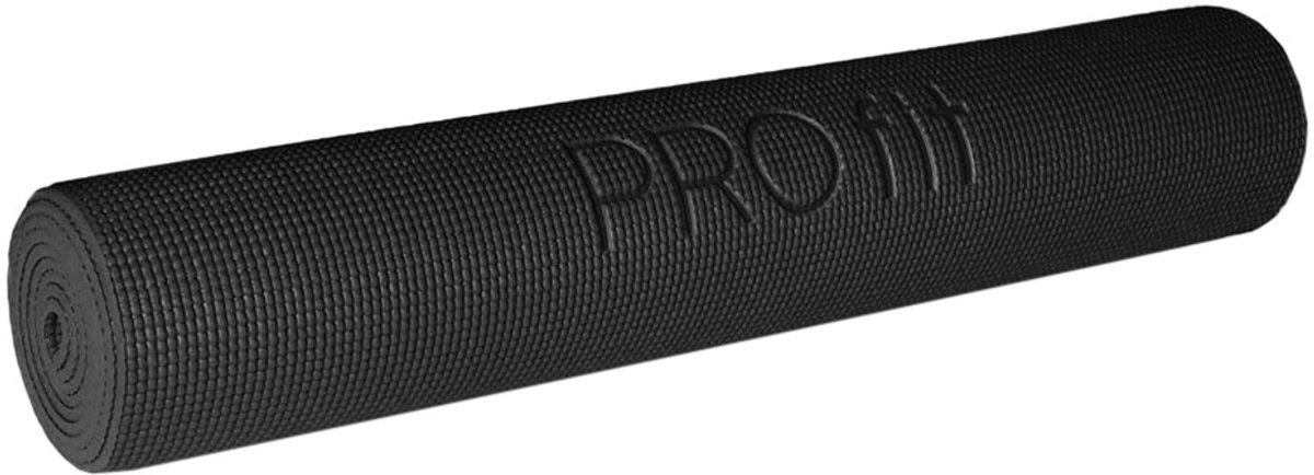 PROfit Sportmat Yoga Slim 173x61x0,5cm Zwart DK