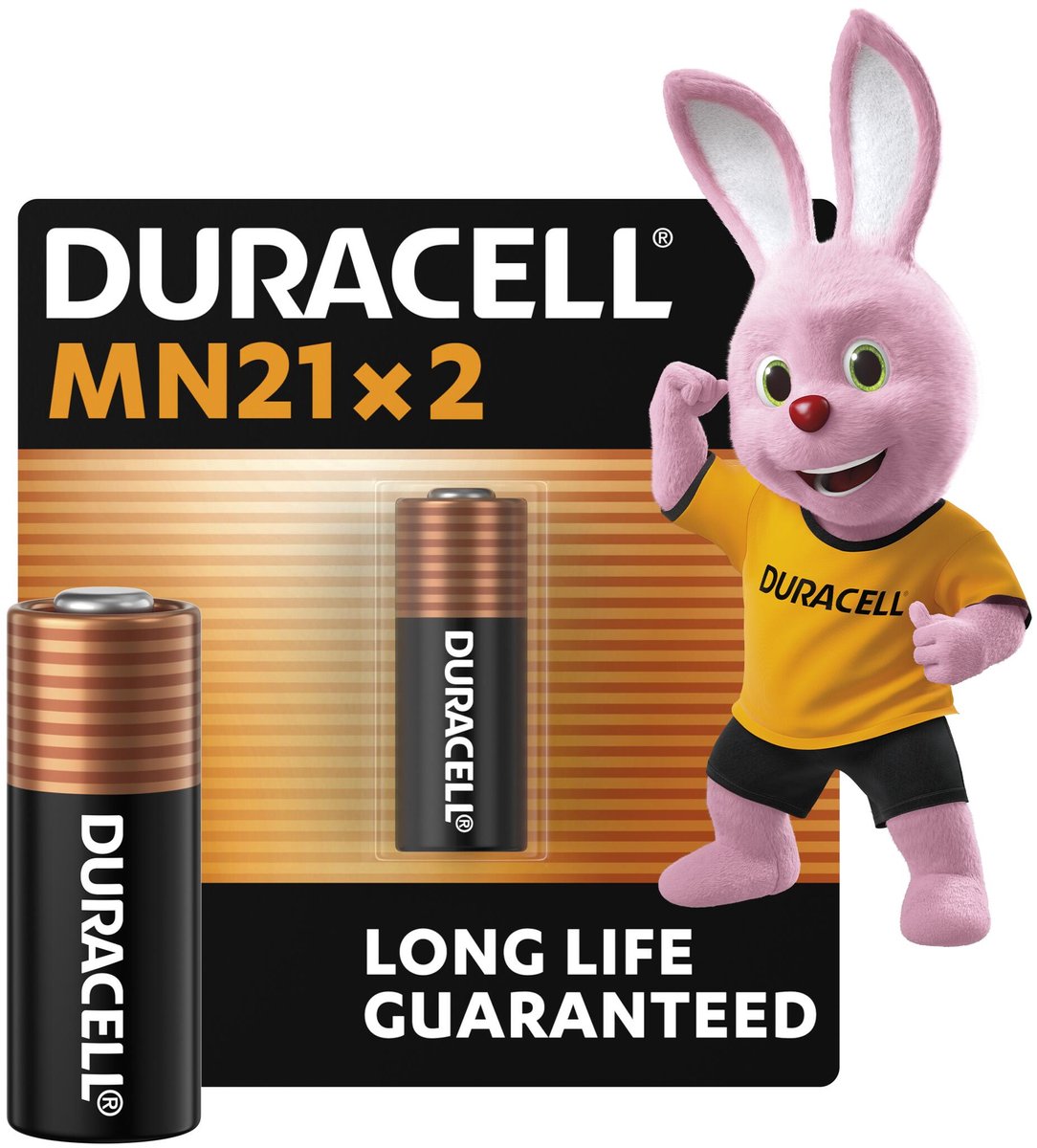 De Duracell Specialty Alkaline MN21-batterij 12V (A23 / 23A / V23GA / LRV08 / 8LR932) - 2 stuks