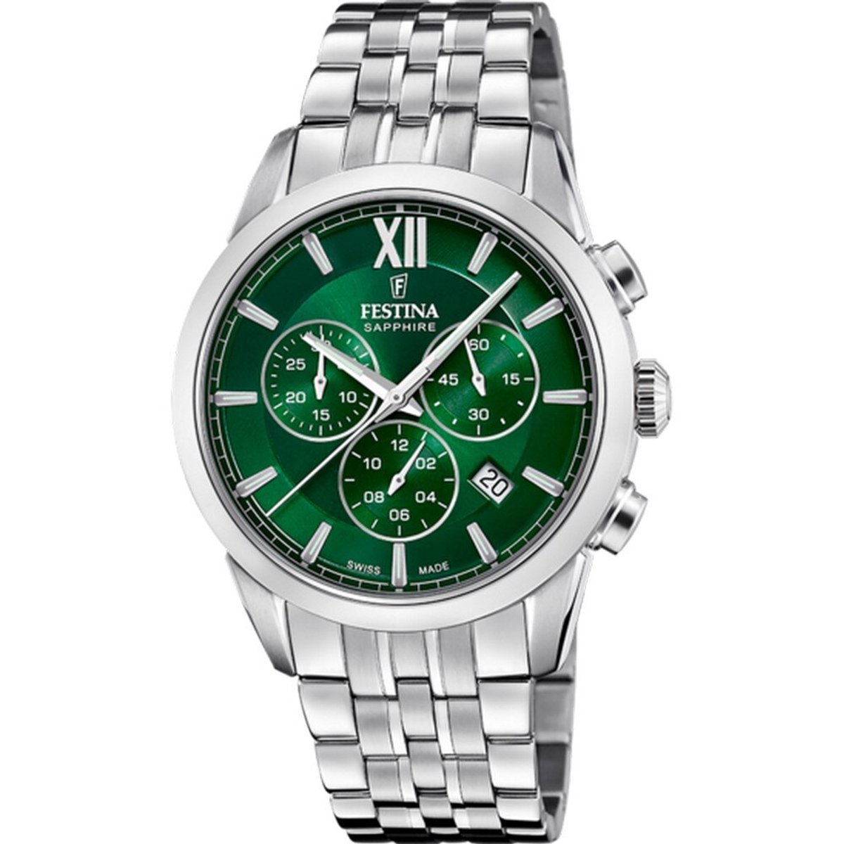 Festina Swiss Made Chrono F20040-3 mannen horloge