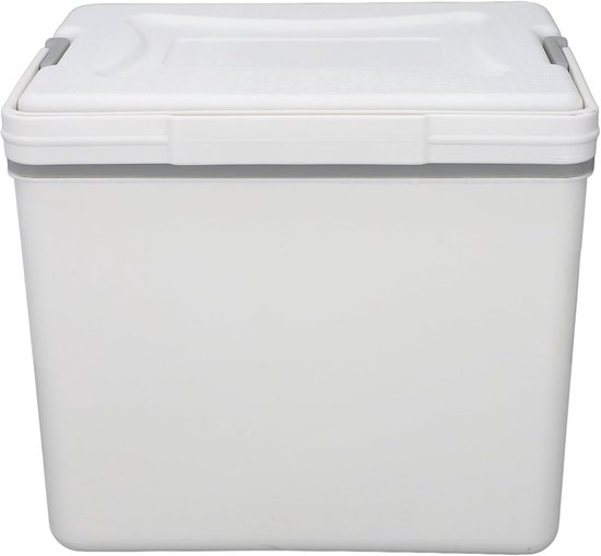 Geïsoleerde Koelbox - Voedsel Opslag - Buiten Activiteiten - Grote Capaciteit - 10 Liter - Wit — afbeelding 4
