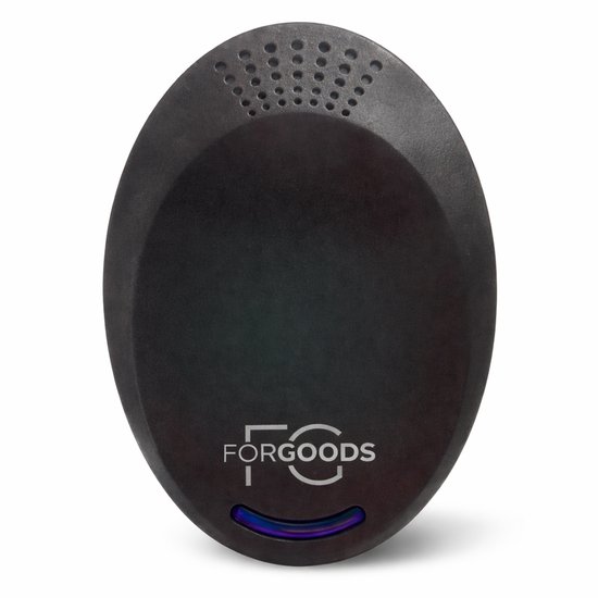 Forgoods Ultrasone Muizenverjager en Ongedierte Verjager - Muizenverjager - Pest Reject - (1 stuk zwart) - Ook Verkrijgbaar in Wit