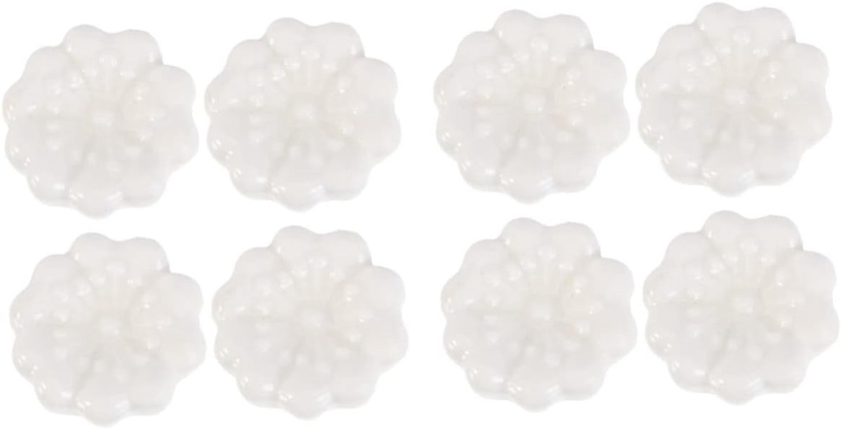 Eetstokjes Houder - Servies Accessoires - Tafeldecoratie - Kersenbloesem Vorm - 3x3x2 cm - Wit