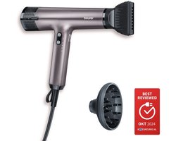Beurer HC 100 Excellence Föhn - Met Diffuser - Droogt tot 20 % Sneller - Ultra Licht & Stil- Ionen technologie - 3 jaar garantie