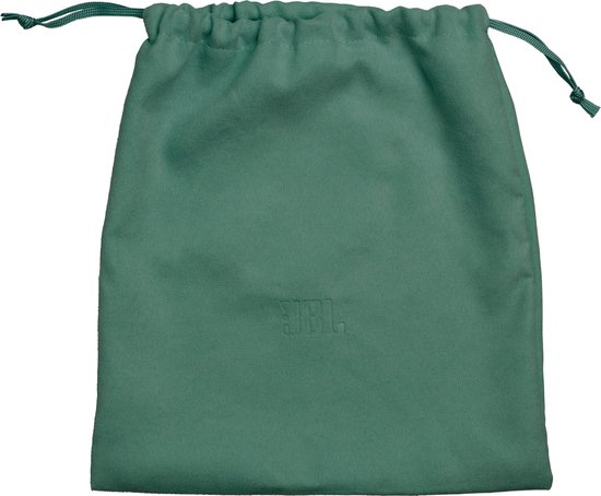 Groene draadloze oplaadkabel met JBL logo op de USB-C connector.