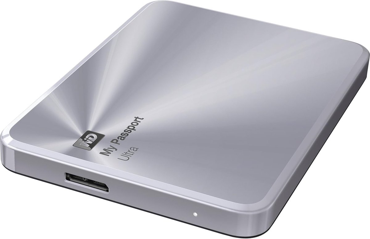 Externe Harde Schijf - Draagbare Opslag - Bestanden Back-uppen - Hardware Encryptie - 1TB Opslag - Zilver