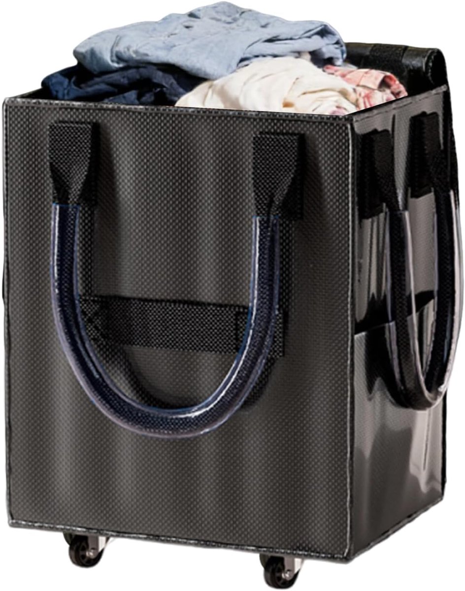 Rollende Boodschappentas - Winkelwagen Tas - Boodschappen Doen - Opvouwbaar Ontwerp