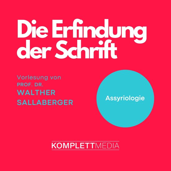 Die Erfindung der Schrift - cover
