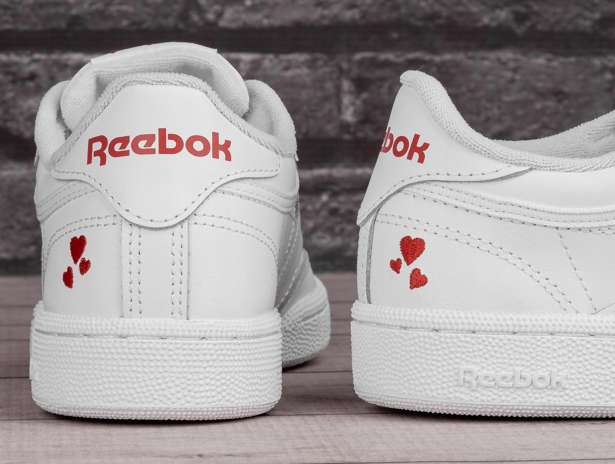 Reebok Club C 85 Leren Sportschoenen Dames Wit