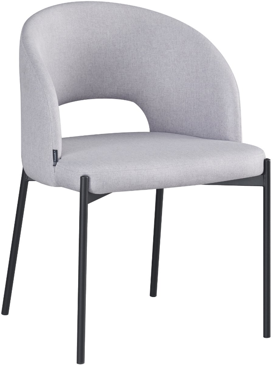 ExitoDesign SIENA - Eetkamerstoel - Grijs - Metalen Frame