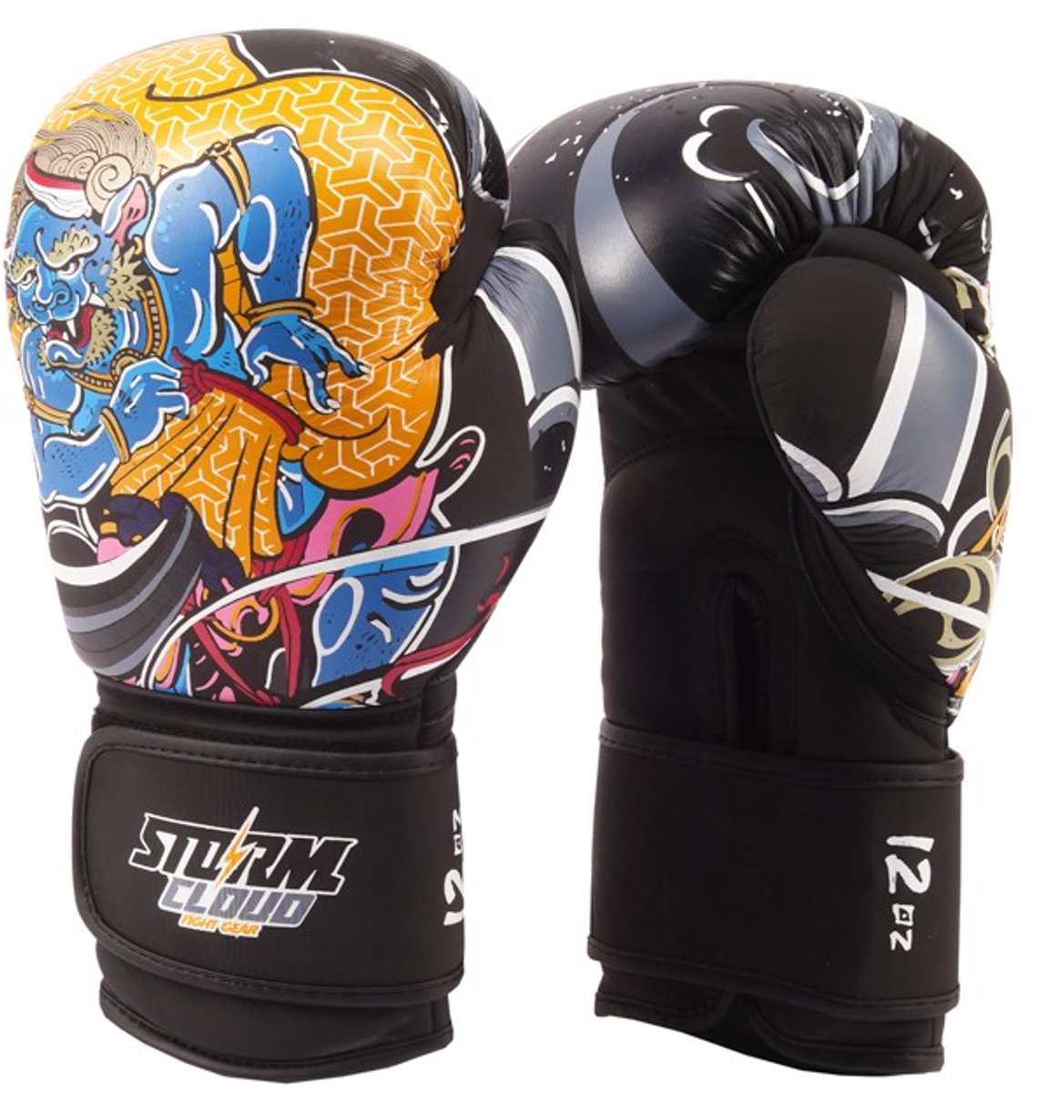 StormCloud Daisho Serie - Bokshandschoenen - 14oz - Natuurlijke Lederen - FUJIN & RAIJIN