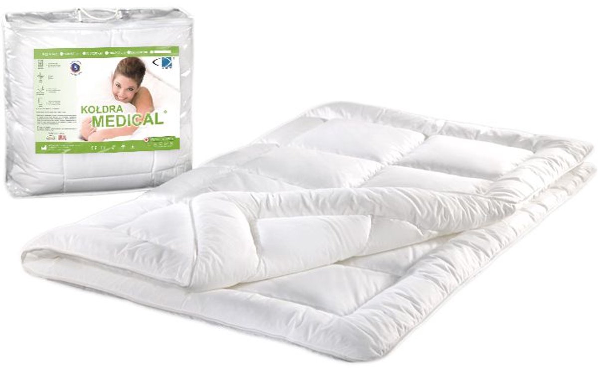 AMW Medical - Dekbed - 160x200 - Anti-Allergisch - 95°C Wasbaar