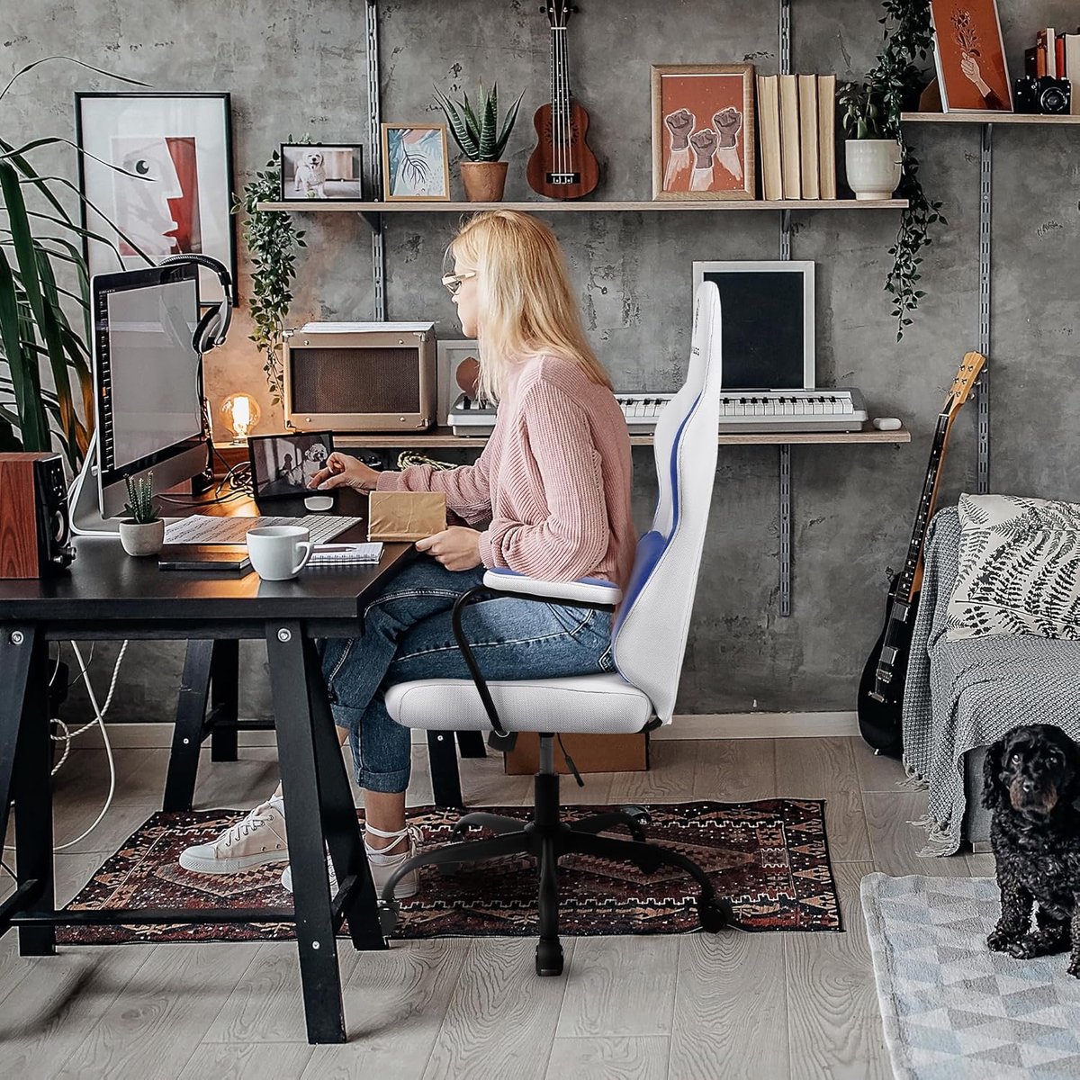 Apex CE Specialists Gamingstoel Ergonomisch met Lendensteun - afbeelding 2