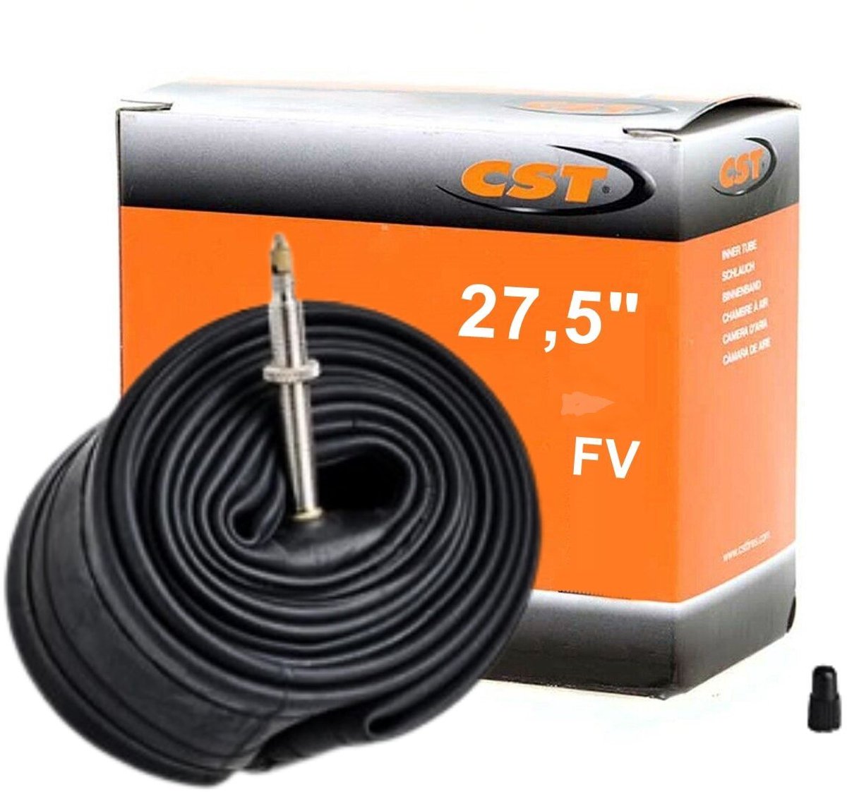 CST - Butyl Tube - Fiets binnenband - 27,5x2,70/3,00 - Presta 48mm - Duurzaam