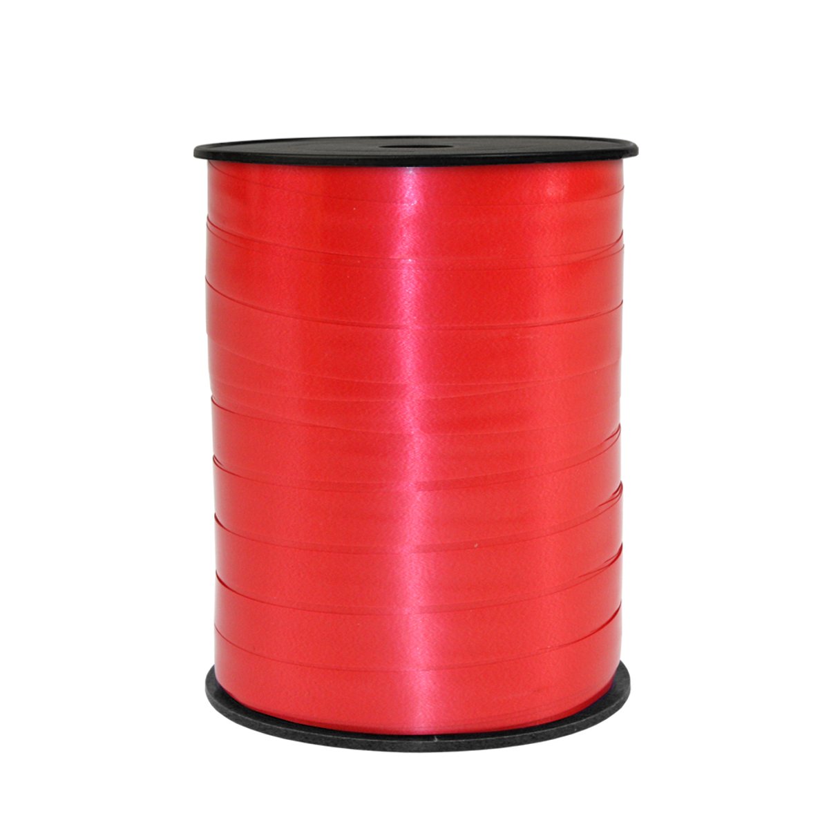 Krullint rood 10mm x 250meter /Cadeaulint / Sierlint / Verpakkingslint/decoratie/ kado