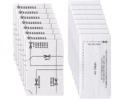 16 stuks - geschikt voor Miele GN、C1、C2、C3Complete Stofzuiger filter filter kit voor het vervangen van de installatie-miele stofzuiger onderdelen-8 filterkatoenen - 8 filterzakken