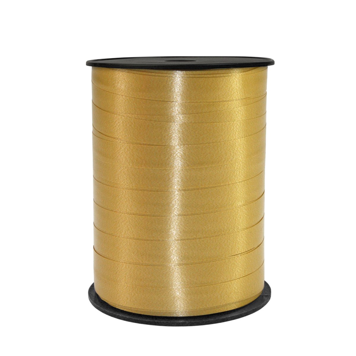 Krullint goud 10mm x 250meter /Cadeaulint / Sierlint / Verpakkingslint/decoratie/ kado