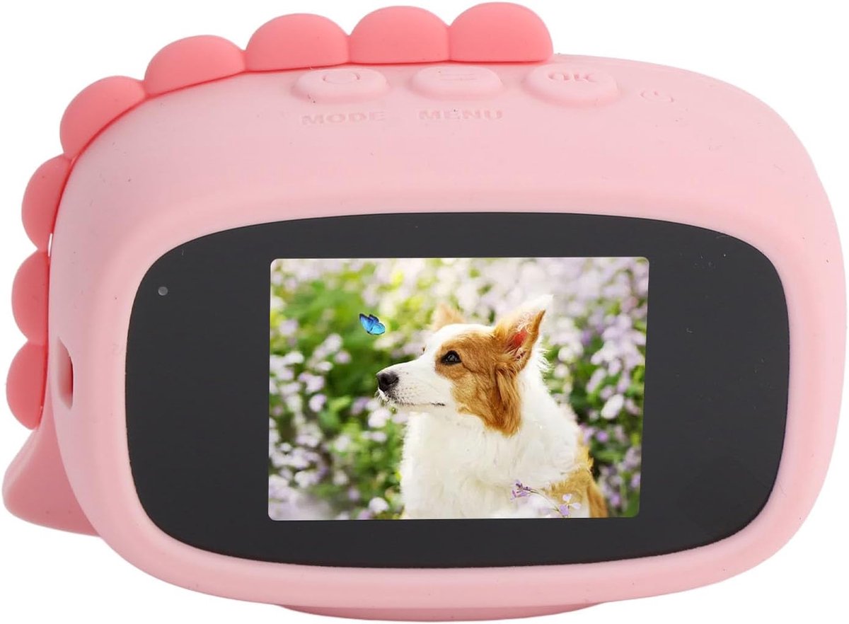 Onderwater Camera - Compacte Camera - Strand Vakantie - IP67 Waterdicht - 110 Graden Lens - Roze