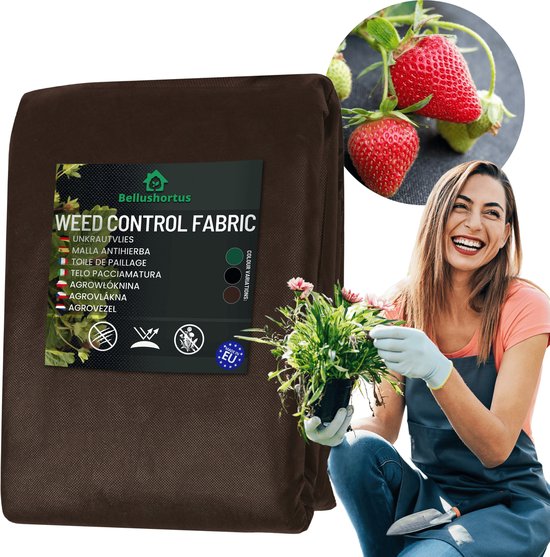 AGROTEXTILE BRUN 1,6m 150g/m² avec UV / 15 mètres