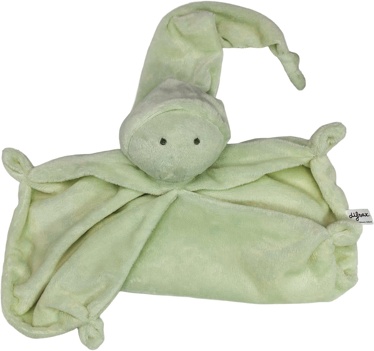 Difrax Knuffeldoekje - Lichtgroen - Pluche knuffels - Vanaf geboorte