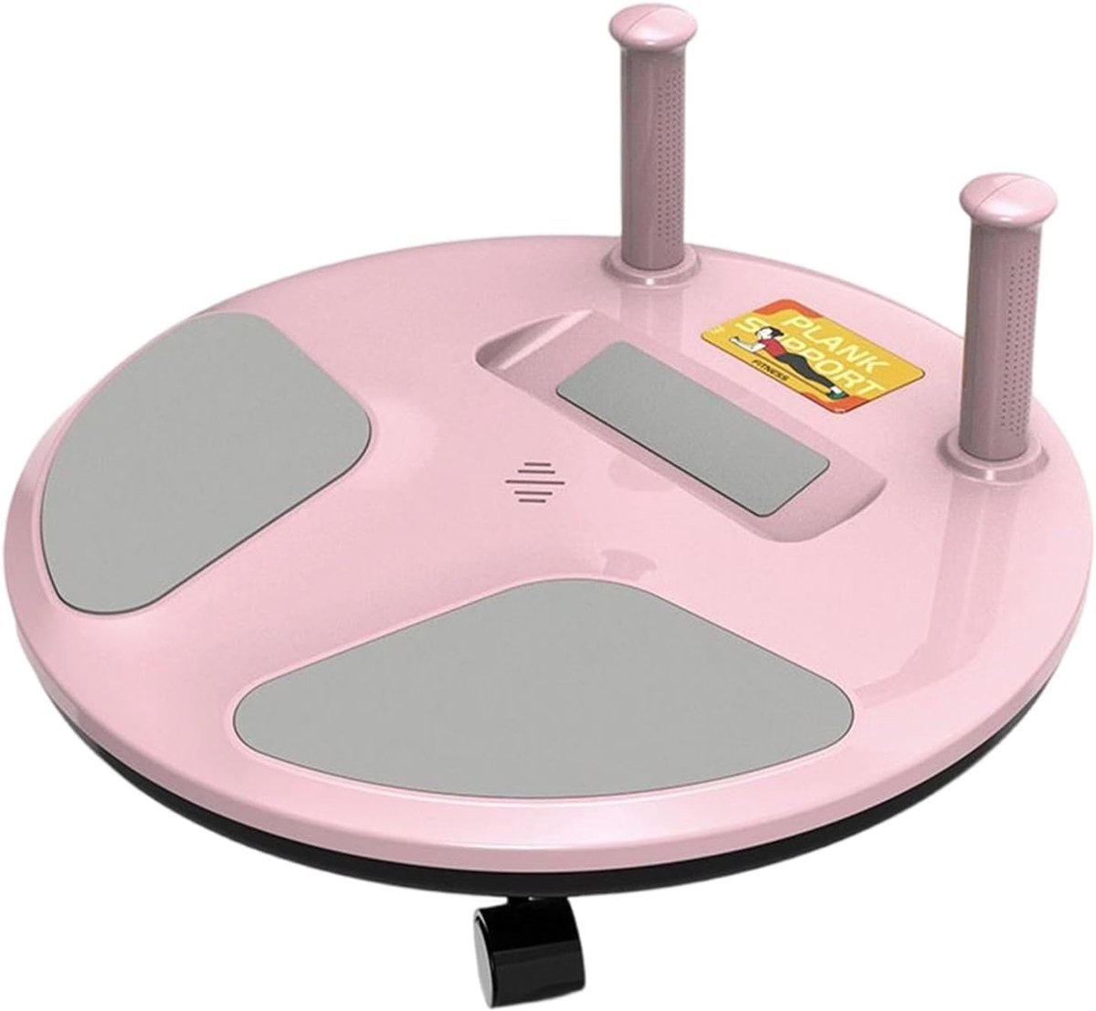 Buikspier Roller - Fitness Wielen - Core Training - 4 Wielen Stabiliteit - 100 kg Belastbaar - Zwart