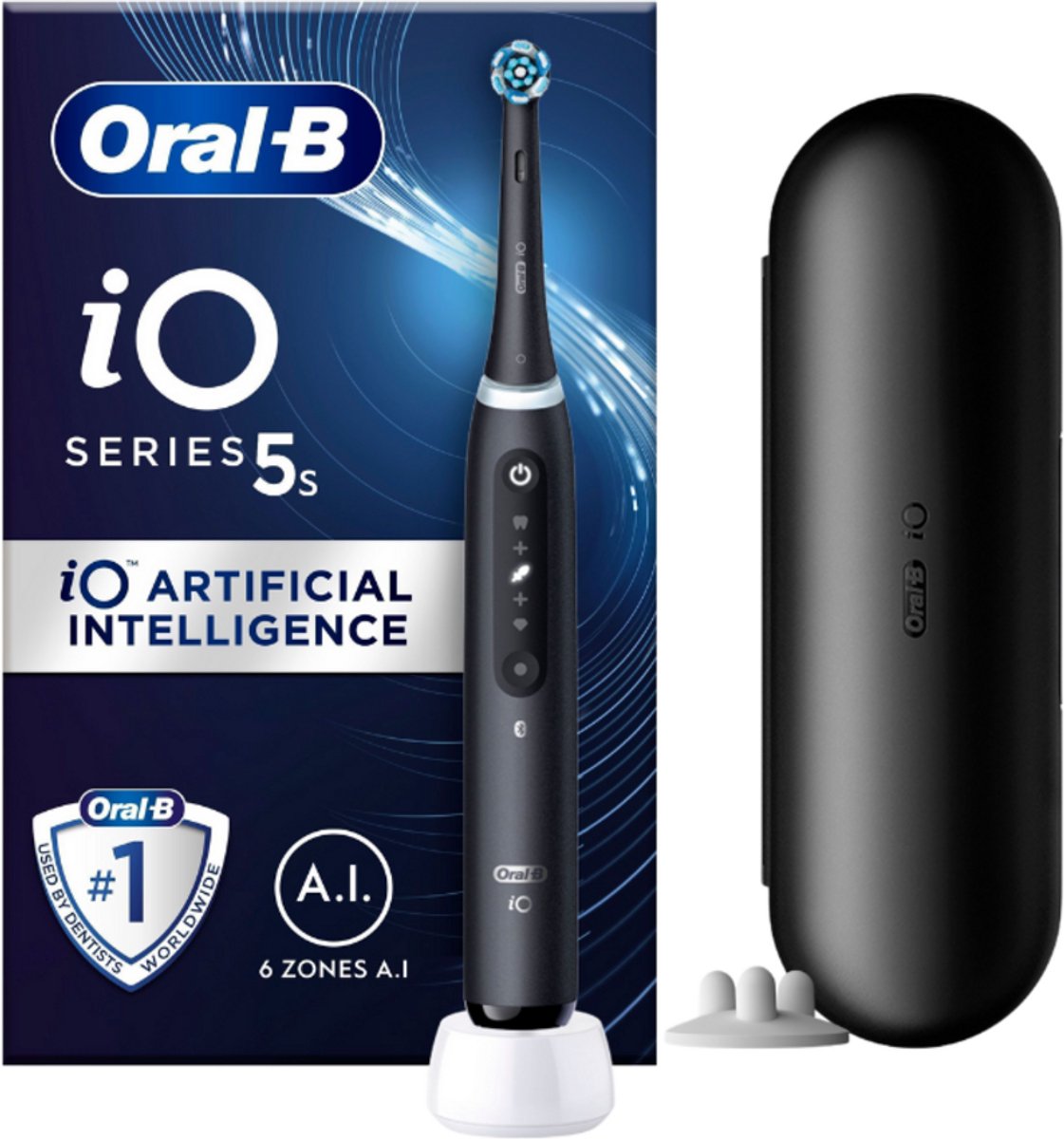 Oral-B iO 5S Elektrische Tandenborstel Zwart - Oral-B - €98,85