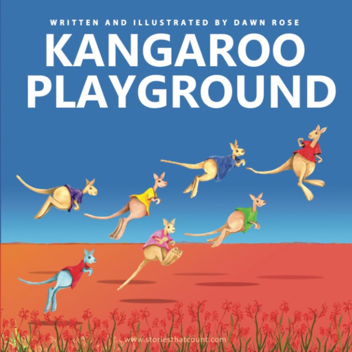 Kangoeroe Speeltuin - Kinderboek - Voorlezen - Vrolijke Riemen - 21x21 cm