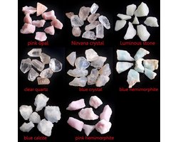 Kristal Grind - Edelsteen Bodem - Aquarium Decoratie - Natuurlijke Ruwe Stenen - 5-15mm - Groen