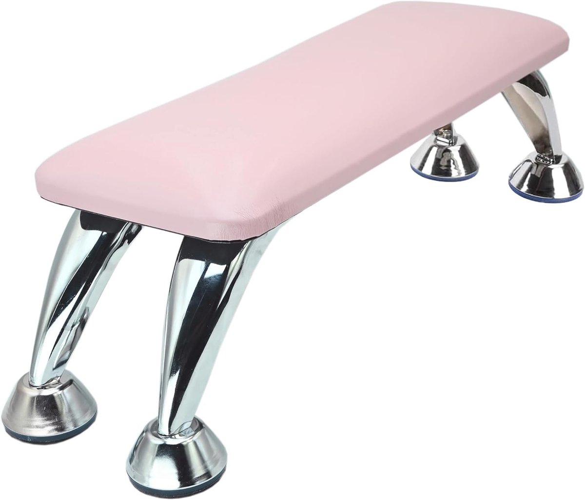 Hoogwaardige Armsteun Nagelstyliste Roze - Ergonomisch Ontwerp - PU-leer - Manicure Kussen - Handkussen Voor Manicure - Nagelkussen