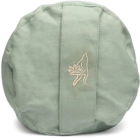 Meditatiekussen bolster zachtgroen biokatoen (OCS) - 60 cm x 16 cm — afbeelding 2