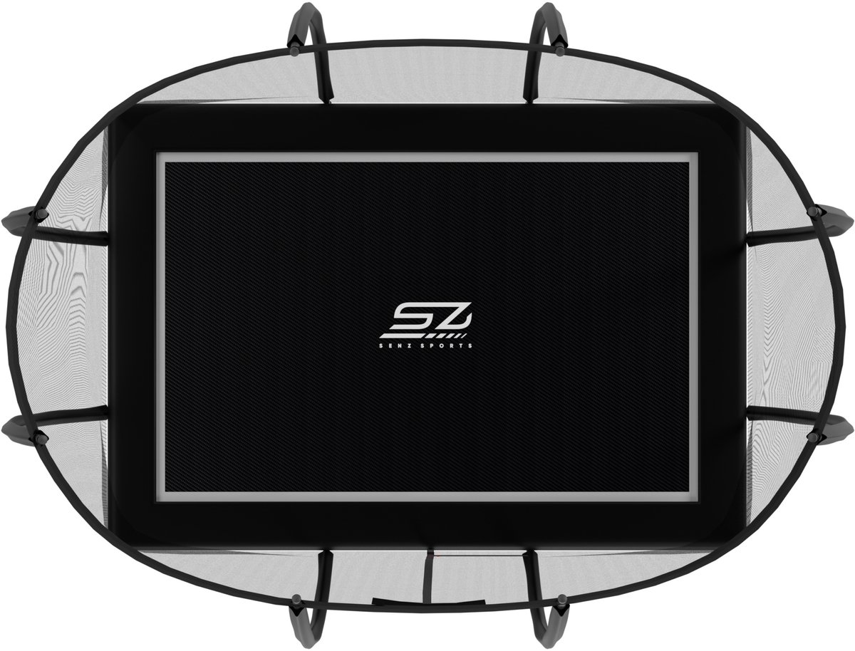 Senz Sports - J5000 Premium - Trampoline - 214 x 305 cm - Rechthoek - Met Elastieken — afbeelding 5