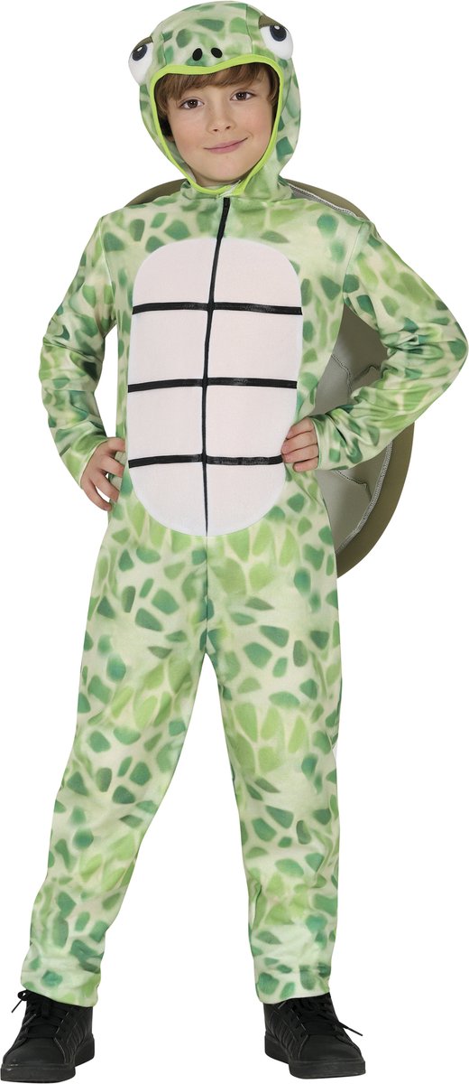 Schildpad Onesie Kind Groen - 3-4 jaar / 95-105cm