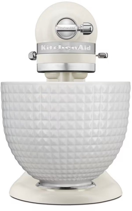 Kitchenaid Artisan 5KSM156CXEPL - Keukenmachine - 4,7L - Porcelein Wit - 3 Menghaken van KitchenAid — afbeelding 2