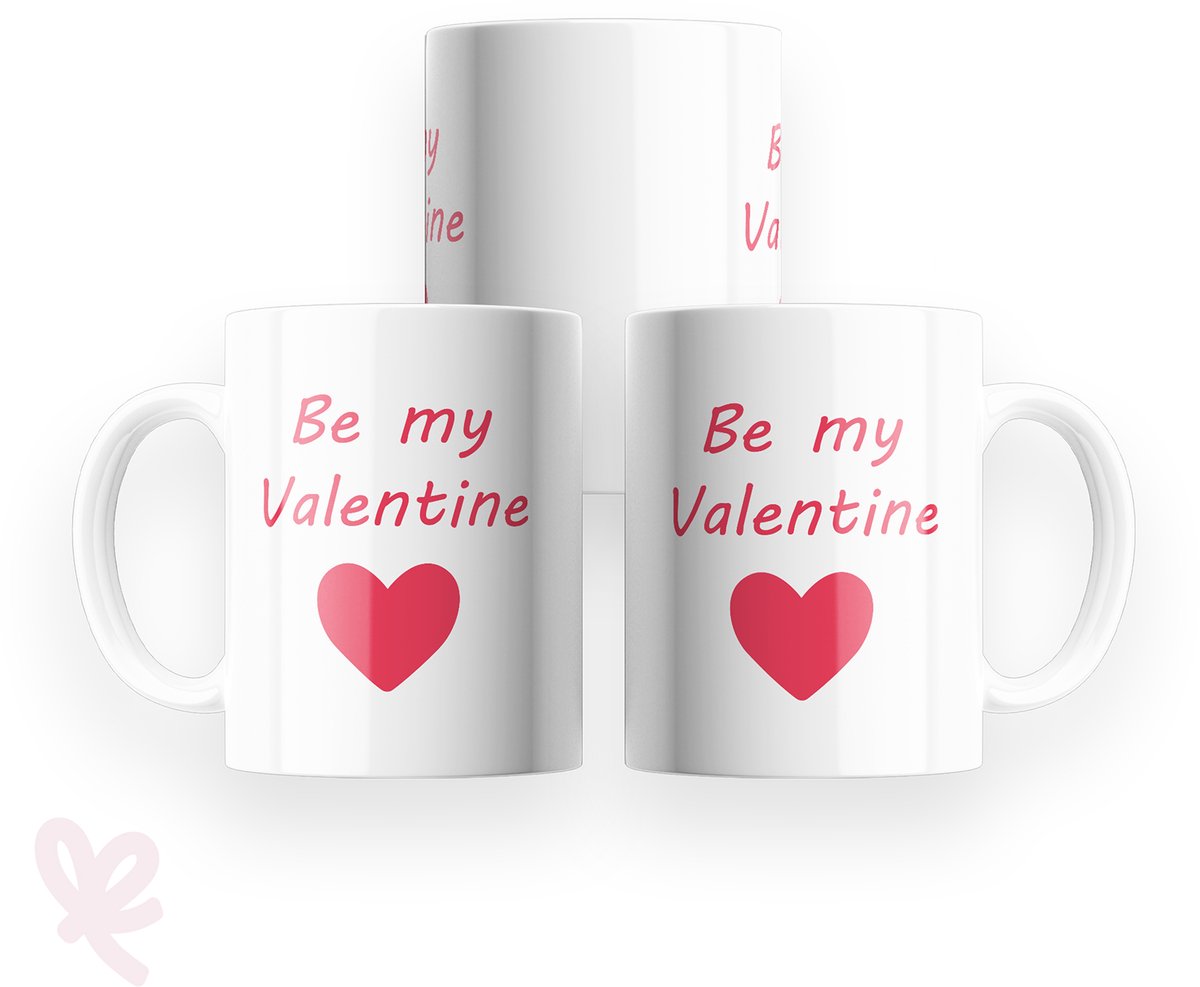 GIVIO mok 320 ml - keramiek - be my valentine