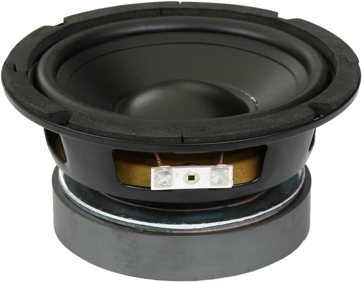 Inbouw Speaker - Reserve Onderdeel - HiFi Geluid - 150 Watt Vermogen - 13cm Doorsnede - Zwart