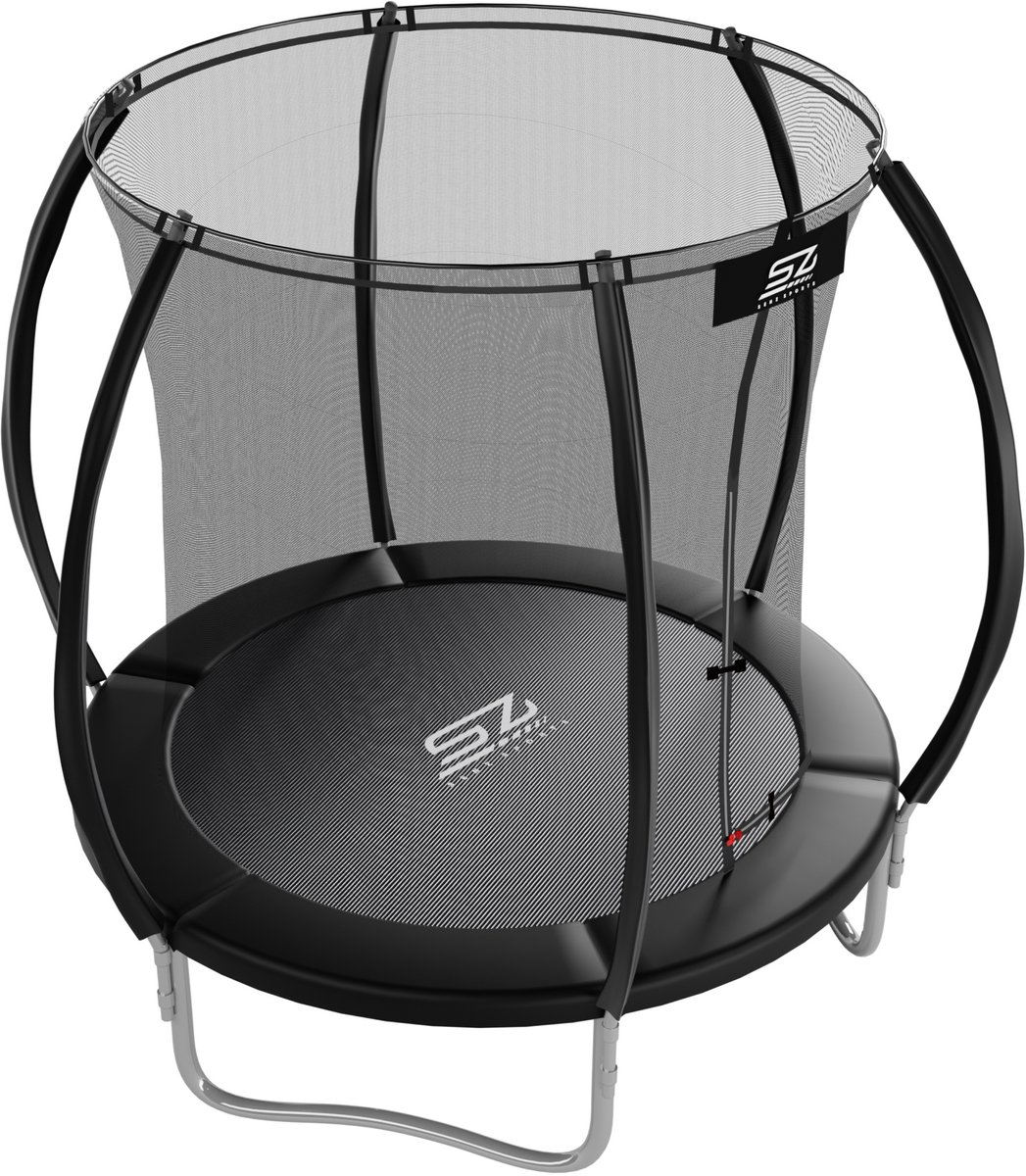 Senz Sports - J2000 Serie - Trampoline - 244 cm - Rond - Met Springveren — afbeelding 10