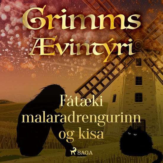 Fátæki malaradrengurinn og kisa - cover