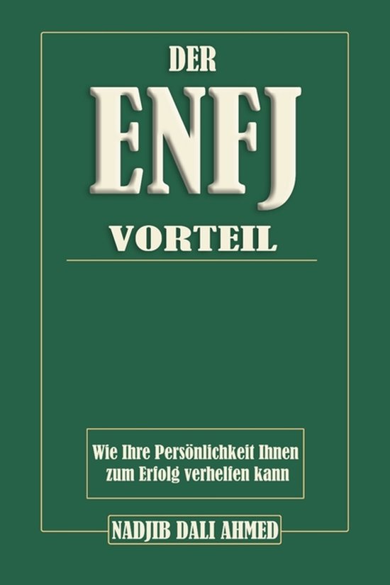 Der Mbti-Vorteil-Der Enfj-Vorteil - cover