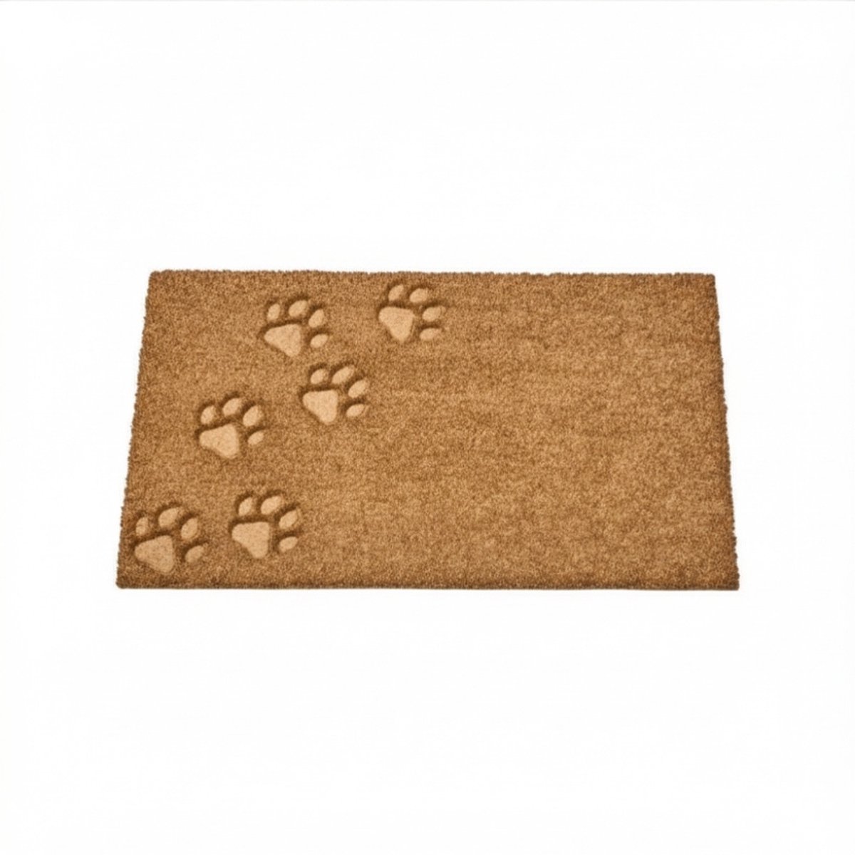 Smart Garden Products Deurmat Kokos Hondenpootjes - 45 x 75 cm Bruin