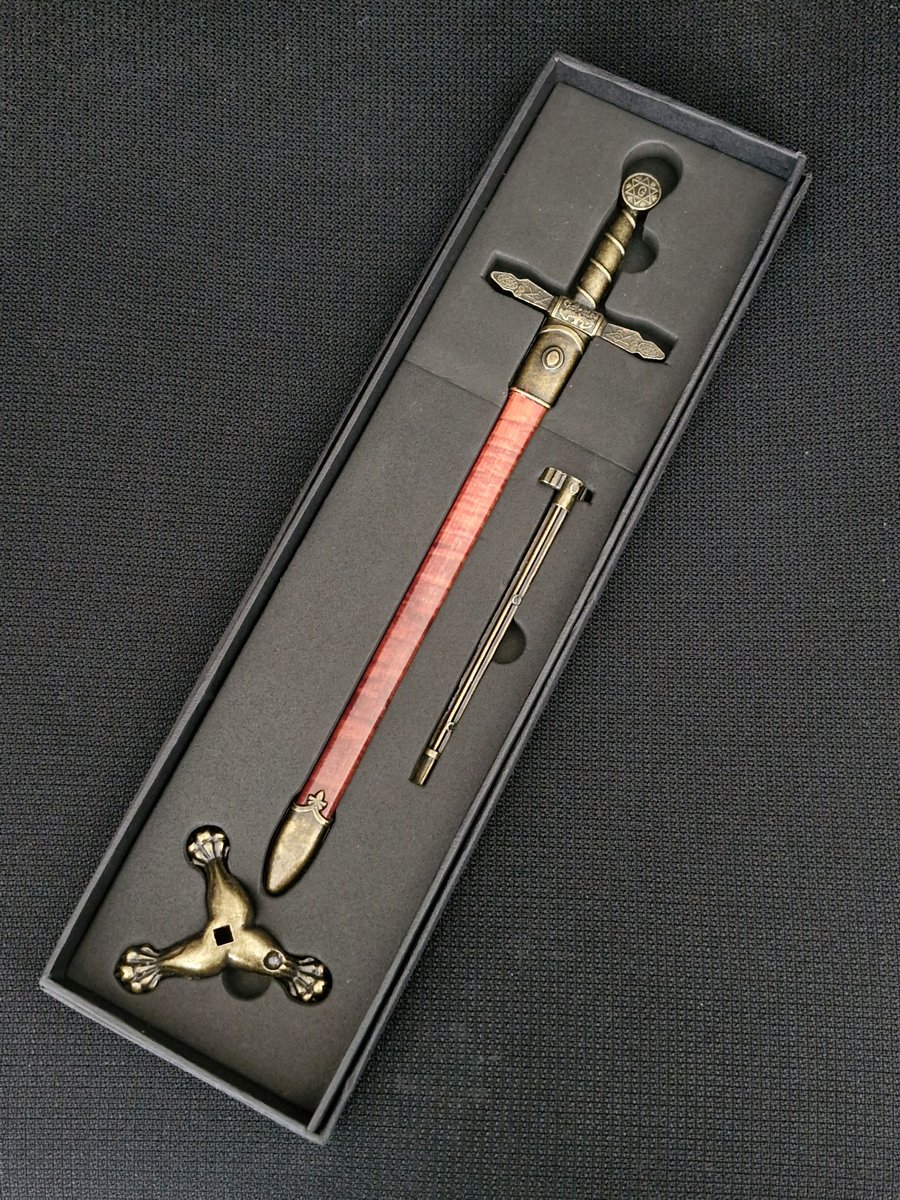 Boutique Trukado - Briefopener Davidster - Swords of History - 26,9cm - Geweldig als cadeau!