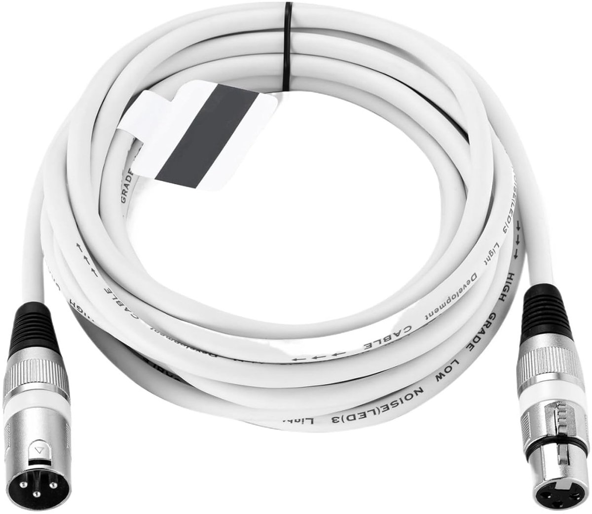 Audiokabel - XLR Kabel - Microfoon Versterker - Folie Afscherming - 1 Meter - Blauw