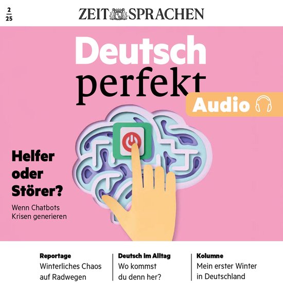 Deutsch lernen Audio – Chatbots - cover