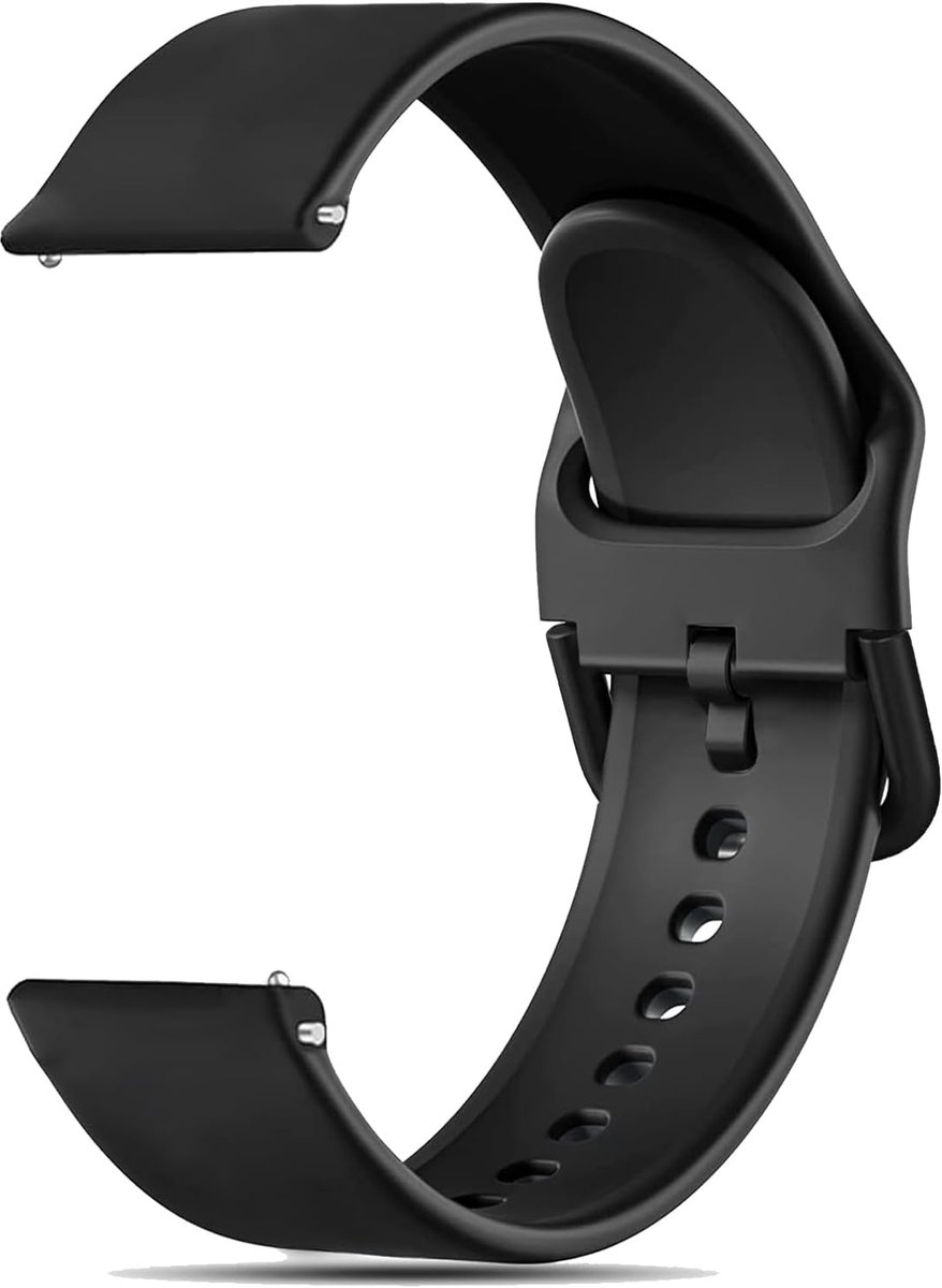 Sporthorlogeband Siliconen - Zachte Band - Actieve Levensstijl - Universele Pasvorm - 18-22mm