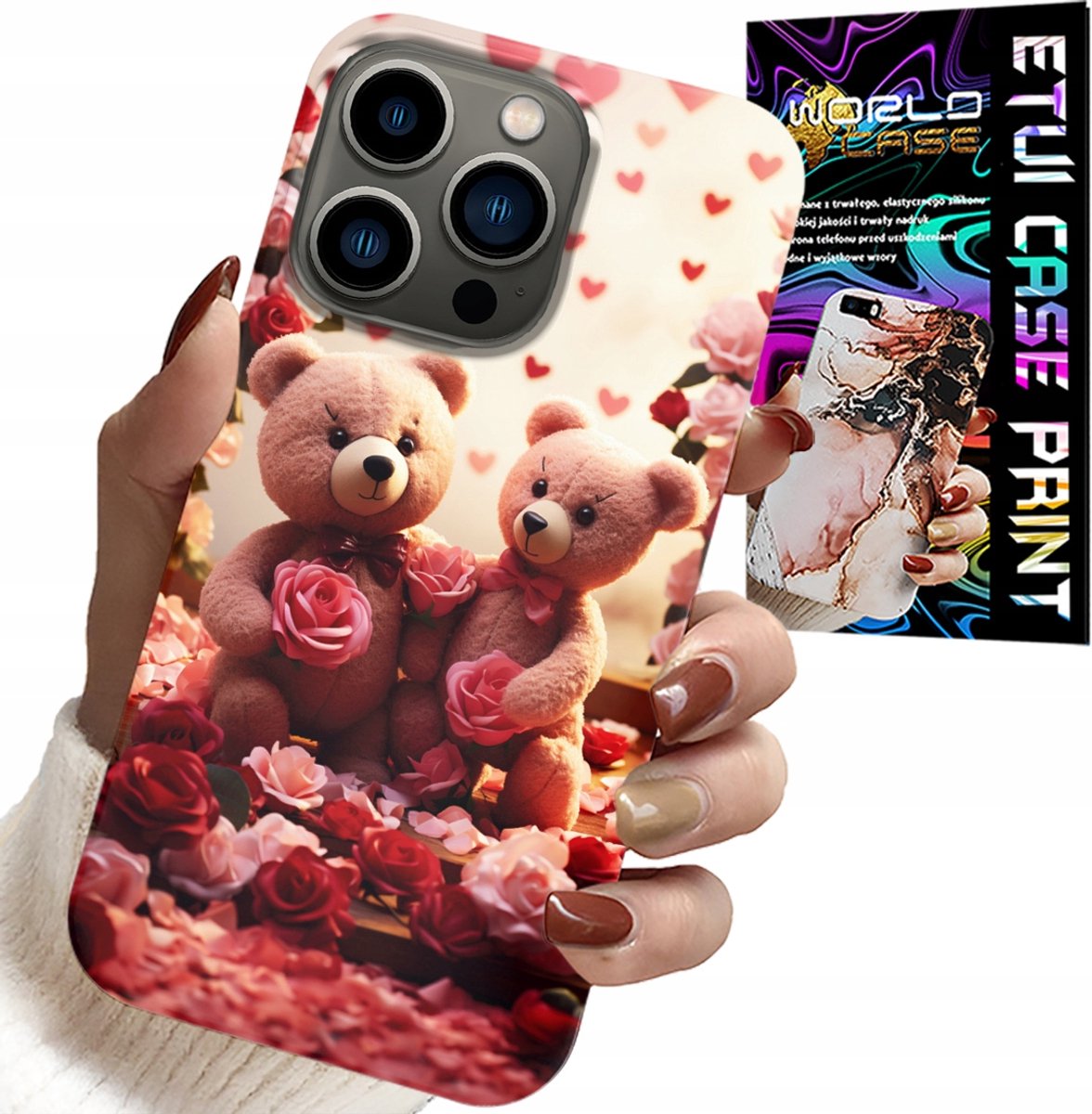 Hoesje voor iPhone 15 Pro Max - Teddyberen, Love You, Harten, diverse designs