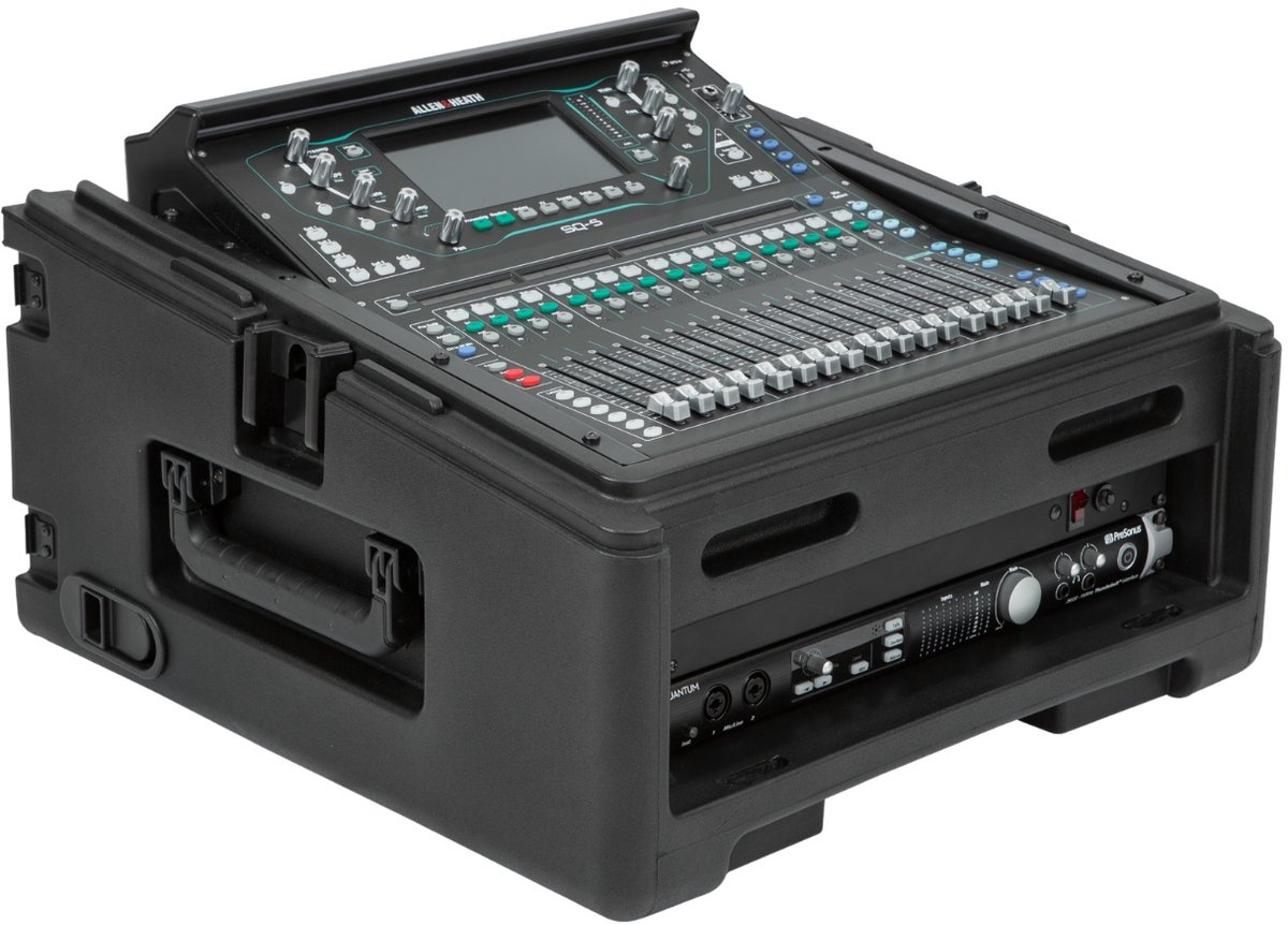 SKB 1SKB-R102W rack 10U Vrijstaande rek Zwart