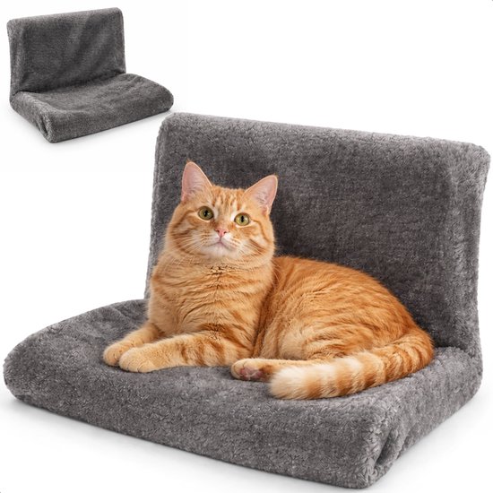 LBB kattenhangmat radiator grijs